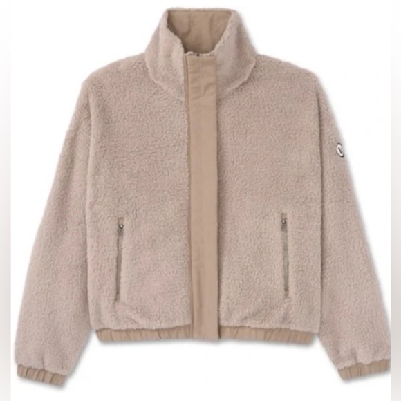 Vuori Cozy Sherpa Jacket Light Pink Size Small - Picture 1 of 8